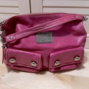 Hot pink Coach Poppy purse! Cute & Trendy!